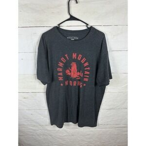 MARMOT x Thread Collab Beaver Mountain Works Red Gray Shirt Outdoor XL